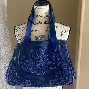 Elegant Blue Handbag